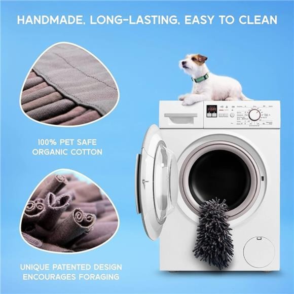 Dog Snuffle Mat for Dogs Small. Dog Toys Interactive - Picture 5 of 5